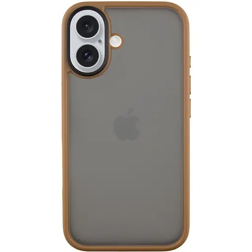 Чохол Epik TPU+PC Metal Buttons для Apple iPhone 16, 6.1 Золотий