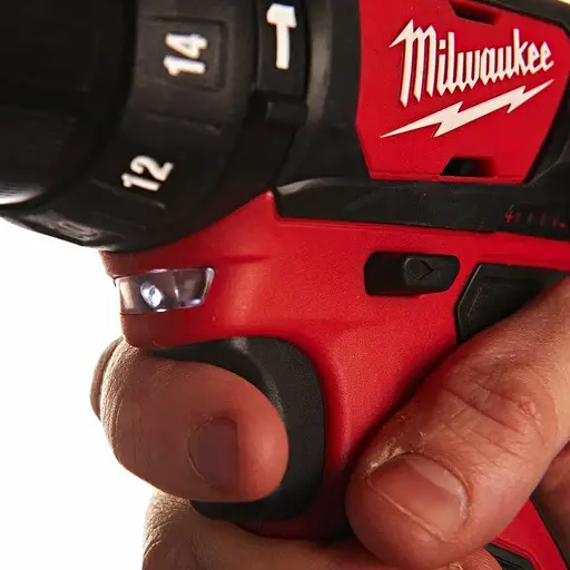 Шуруповерт-дрель аккумуляторный Milwaukee M12 BPD-202C 12В 2х2 А/ч 30 Нм 0·1500 об/мин ЗП C12C жилет кейс 1.2 кг - фото 8