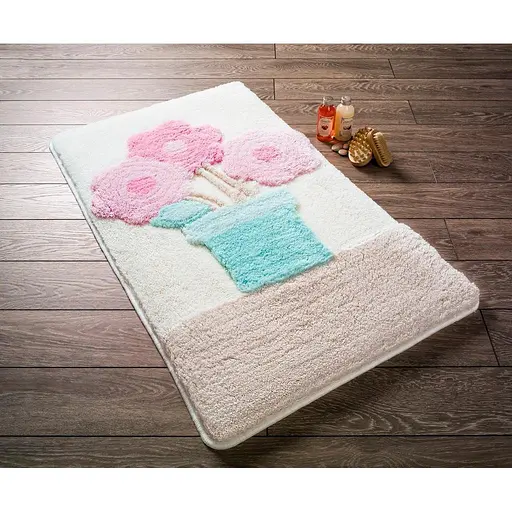 Килимок для ванної Confetti Midas P.Pink 60 x 100 см