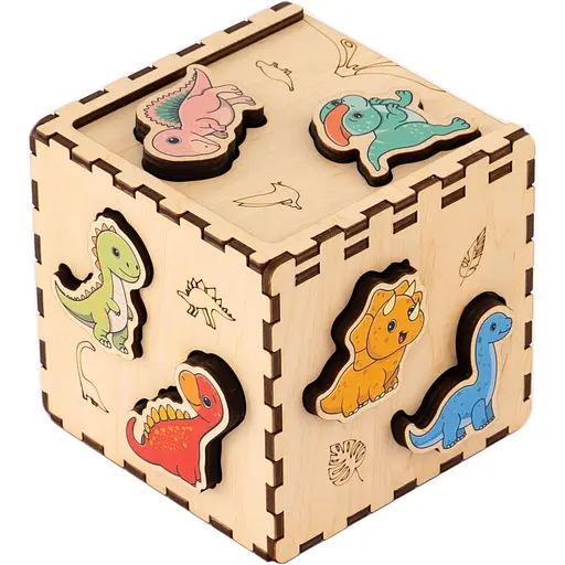 Кубик-сортер GoodPlay ДиноСвіт (CUB-4-010)