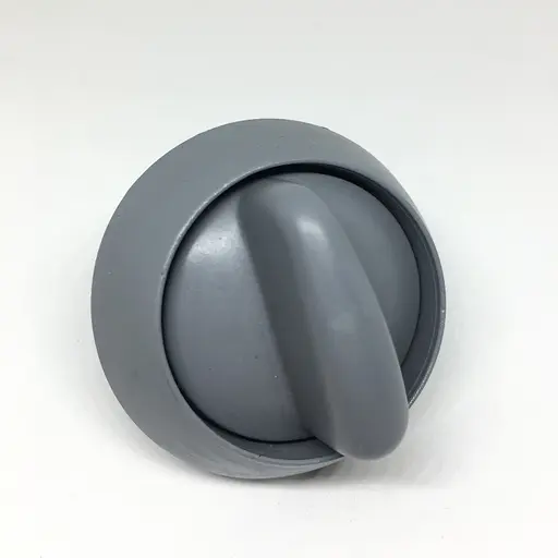 Ручка регулировка + лимб для плиты Ardo A5540G6, A5640G6, C6640G6, A554VG6, общая длина 54 мм, серая, 326158500 - фото 3