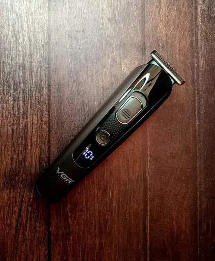 Мужской набор для стрижки VGR V-175 (5 в 1, LED-дисплей, USB) - фото 3