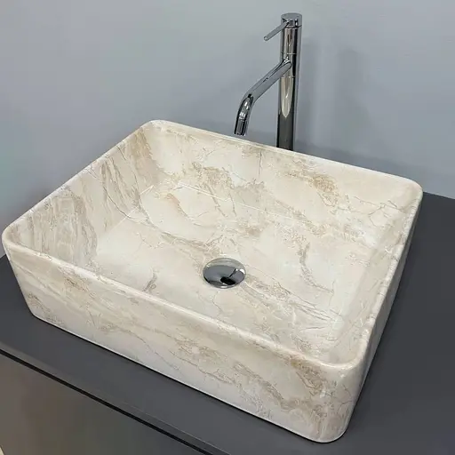 Умивальник VBI Asti M labradorite накладний VBI-013005 - фото 1