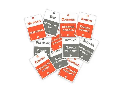 Настольная игра Rozum Поэзия для Неандертальцев (Poetry for Neanderthals) (укр.) (R051UA) - фото 4