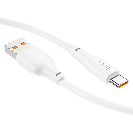 Дата кабель Hoco X93 Force USB to Type-C 27W (1m) White - фото 6