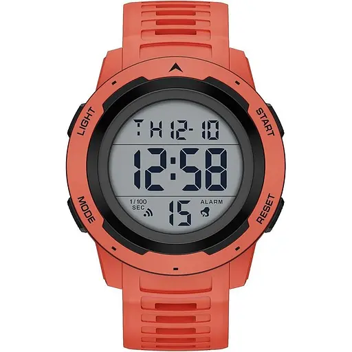 GOLDEN HOUR Мужские водонепроницаемые цифровые часы с широким экраном, легко читаемый дисплей в стиле милитари