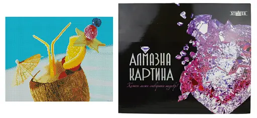 Алмазная картина Гавайский коктейль FA12106, 40x50 см