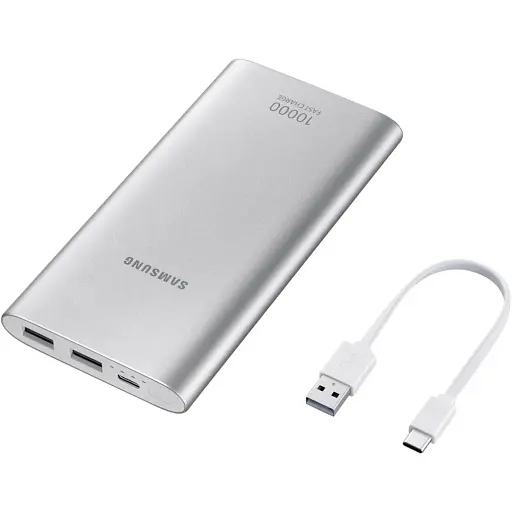 Внешний аккумулятор Samsung 10000mAh 15W Silver (EB-P1100CSRGRU) [147591] - фото 3