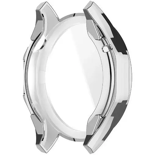 Чехол-накладка DK Silicone Face Case для Huawei Watch GT 4 46mm (silver) - фото 4