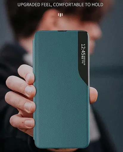 Чохол SEAHAI для Xiaomi Redmi Note 12 Pro 4G, Flip Clear View Напівпрозора обкладинка, що стоїть Стильний м'який силіконовий Books - фото 4