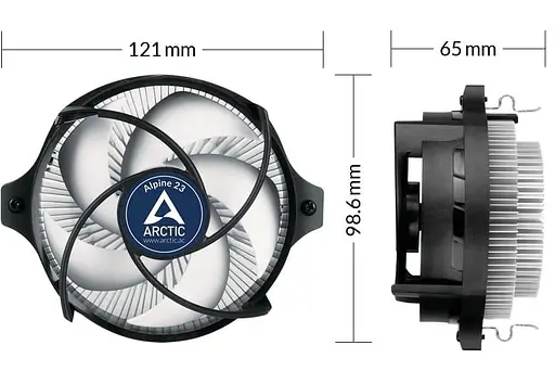 Кулер для процессора Arctic Alpine 23 (ACALP00035A) - фото 6