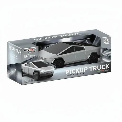 Радіокерована машина YJ 100, на прогумованих колесах, масштаб 1:16, акумулятор 3.7V, пульт 27 MHz, з підсвіткою, Біла - фото 2