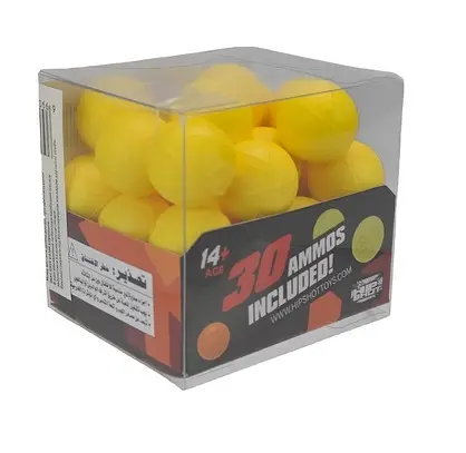 Поролонові пулі-кульки FJ8030, 30 шт в коробці (6990410411654) МІКС - фото 3