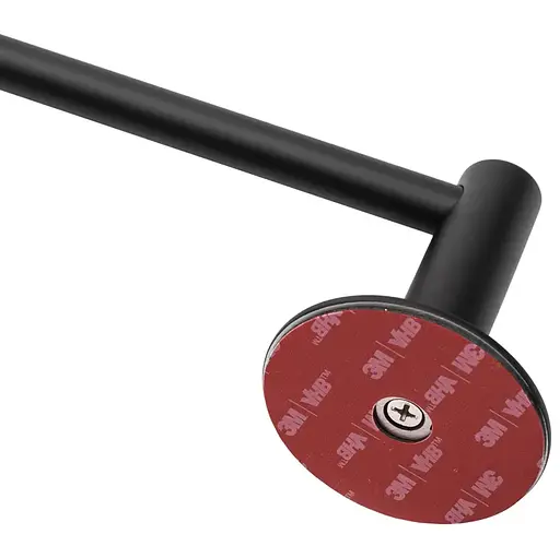 Вішалка для рушників Rea 322221A black REA-77029 Чорний матовий - фото 5