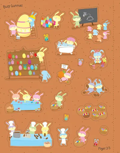 Sticker Books: Easter - фото 9