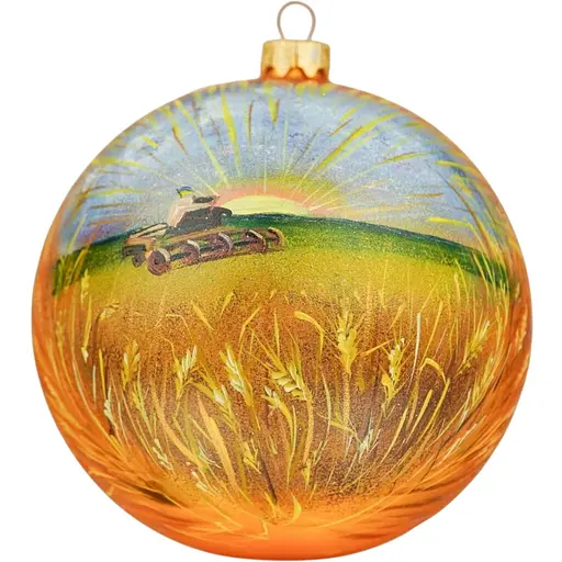 Ялинкова прикраса Санта Шоп Лани широкополі скло (4820001179866)