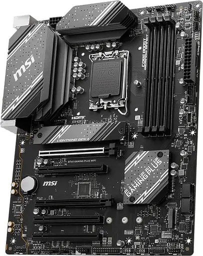 Материнская плата MSI B760 GAMING PLUS WIFI (B760 GAMING PLUS WIFI) (Socket 1700, Intel B760, ATX) - фото 2