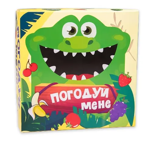 Настільна гра Погодуй мене - крокодил (українською), 30379