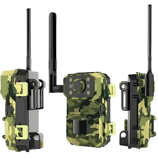 Камера для охоты Mosquitall на солнечной батарее A8S 4G, датчик движения, камуфляж - фото 3