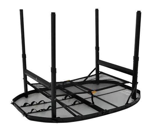 Стол Bo-Camp Northgate 100x70 см Black/Grey (1404189) (DAS303263) - фото 7