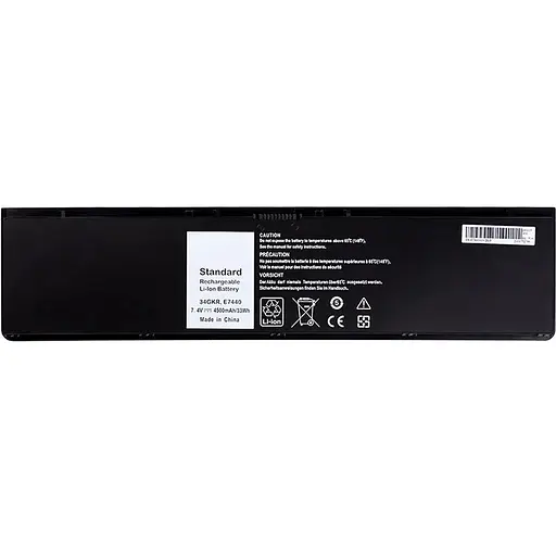Акумулятор PowerPlant для ноутбуків DELL Latitude E7440 Series (DL7440PK) 7.4V 4500mAh