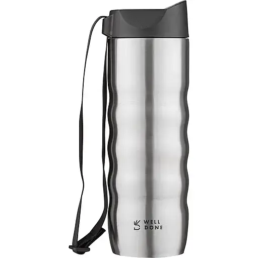 Термокухоль Well Done 480 мл сталевий (WD-7084S) - фото 1