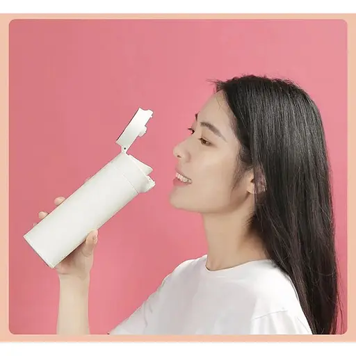 Термос Quange Stainless vacuum cup with Display BW401 темно синий - фото 8