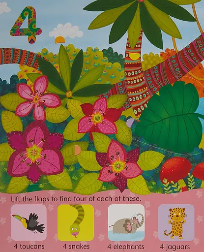 Counting Book. Lift-the-Flap - фото 8