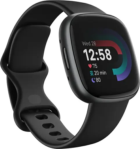 Смарт-годинник Fitbit Versa 4 Black/Graphite (FB523BKBK) - фото 3