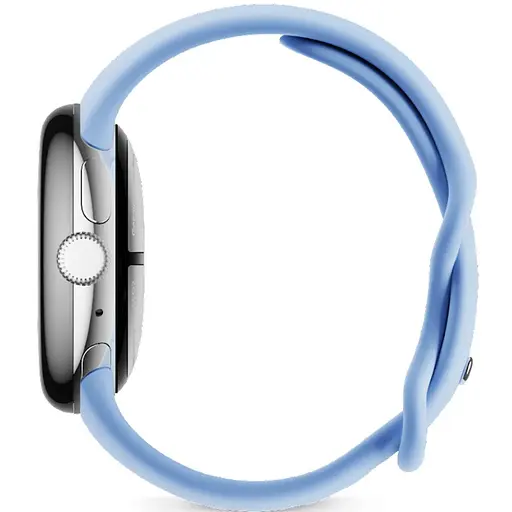 Умные часы Google Pixel Watch 2 Wi-Fi Polished Silver / Bay Band - фото 2