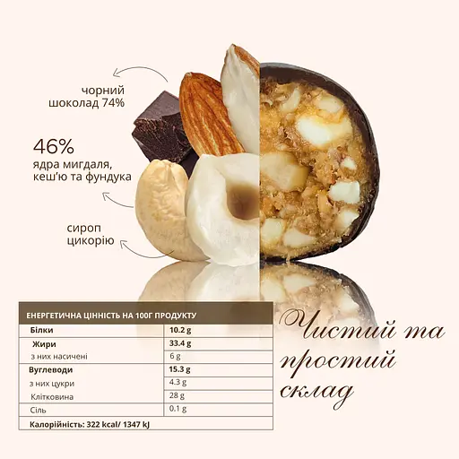 Цукерка Misso Три горіхи  180 г - фото 2