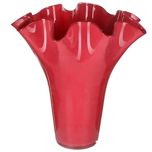 Ваза Lefard Tissue Pink стеклянная 35х24 см (804-155) - фото 1