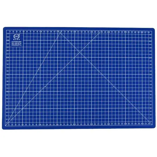 Коврик Dafa самовосстановительный А3 (450х300х3мм) голубой - фото 1