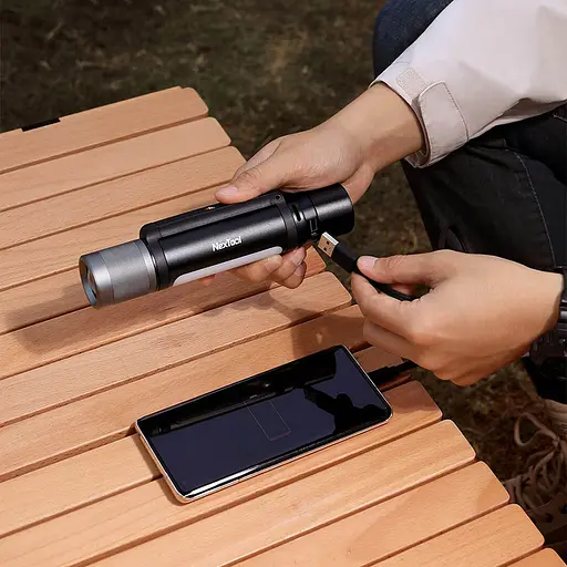 Многофункциональный фонарик Xiaomi NexTool Music Flashlight PowerBank (NE20161) 12 в 1 - фото 5