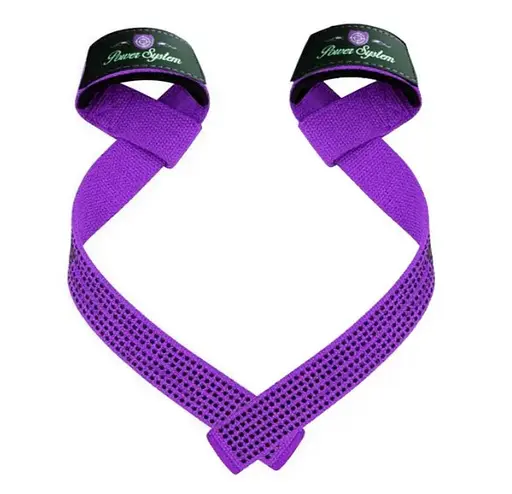 Лямки для тяги Power System PS-3420 G-Power Straps Purple (PS-3420_Purple) - фото 2