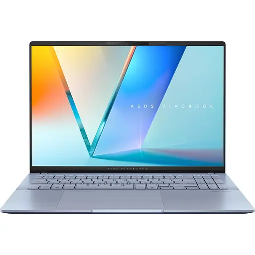 ASUS Ноутбук Vivobook S 16 S5606CA-RI142W 16" 3K OLED, Intel Ultra 7 255H, 32GB, F1TB, UMA, Win11, Синій