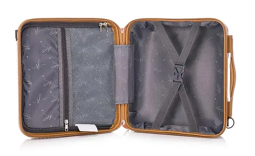 Бьюті-кейс Semi Line 16L Gold (T5663-2) (DAS302639) - фото 2