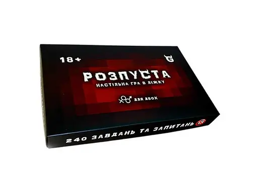 Настільна гра Точка Games Розпуста (укр.) (ВР_Р)