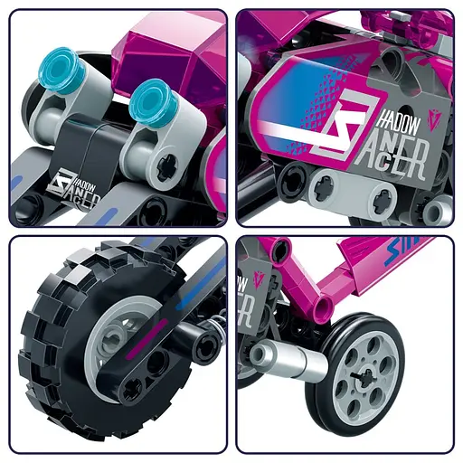 Уцінка. Конструктор BanBao Ексклюзивні авто Танець тіней, 287 елементів (8647) - фото 2