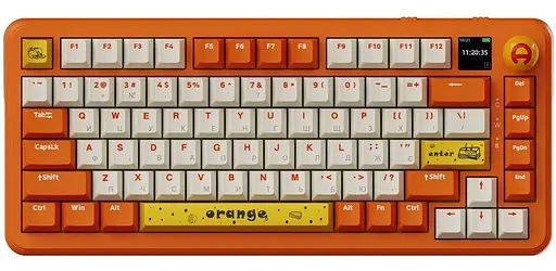 Клавіатура Ajazz AK820 MAX Avocado Switch Orange-White (AK820MAX-AS-OW) - фото 2