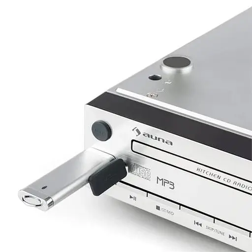 Радио кухонное Auna KCD-20 CD MP3 FM RDS с пультом (10029159) - фото 6