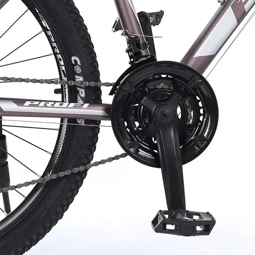 Велосипед "PHANTOM" PROF1 G26PHANTOM A26.1 26 д. Алюм.рама 19 ", SHIMANO 21SP, алюм., DB, FW TZ500, чорно-синій - фото 7