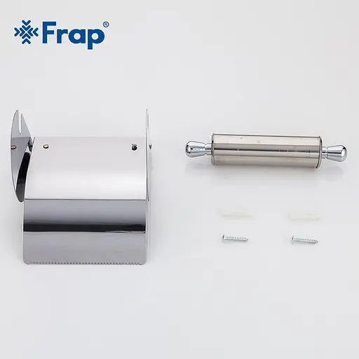 Тримач для туалетного паперу хром Frap F501 1/20 Хром - фото 3