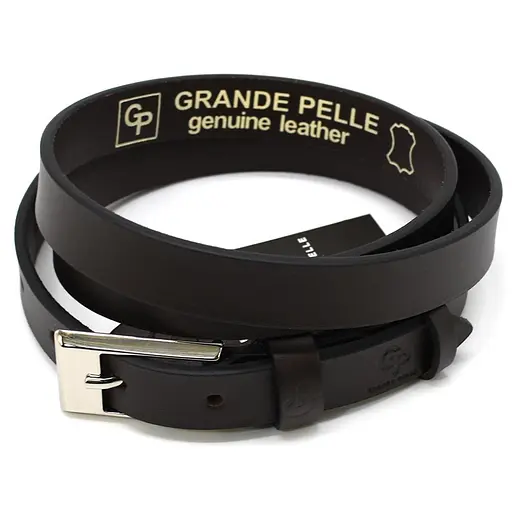 Ремінь шкіряний Grande Pelle жіночий 120х2 см acs0029343 - фото 3