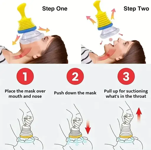 Рятувальний пристрій Life Vac проти задухи для дітей і дорослих - фото 5