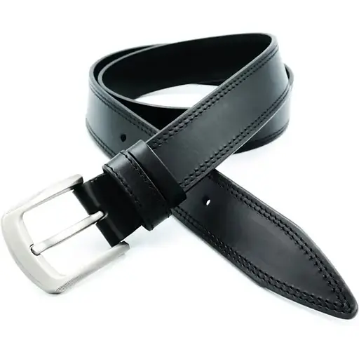 Ремінь шкіряний Weatro чоловічий 3,8х105-125 см acs0027290 - фото 1
