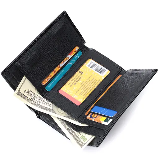 Жіночий шкіряний гаманець ST Leather 14х9х3 см acs0029421 - фото 6