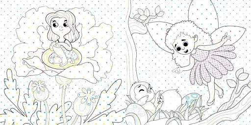 Нові водяні розмальовки. Феєчки - фото 3