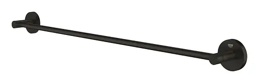 Тримач для рушника Grohe 600 мм QuickFix Start 411782430 Чорний матовий - фото 3