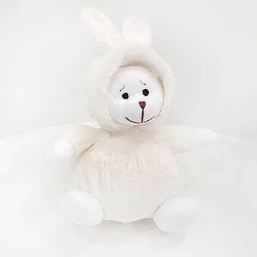 Мягкая игрушка Медвежонок Буся в костюме зайки 16см - фото 2